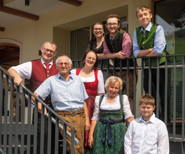 Familie Schneeberger vom WiWi-Mitgliedsbetrieb Hotel Schneeberger