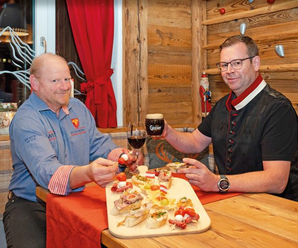 Stefan und Otto Moser vom WiWi-Mitgliedsbetrieb Drachenherz