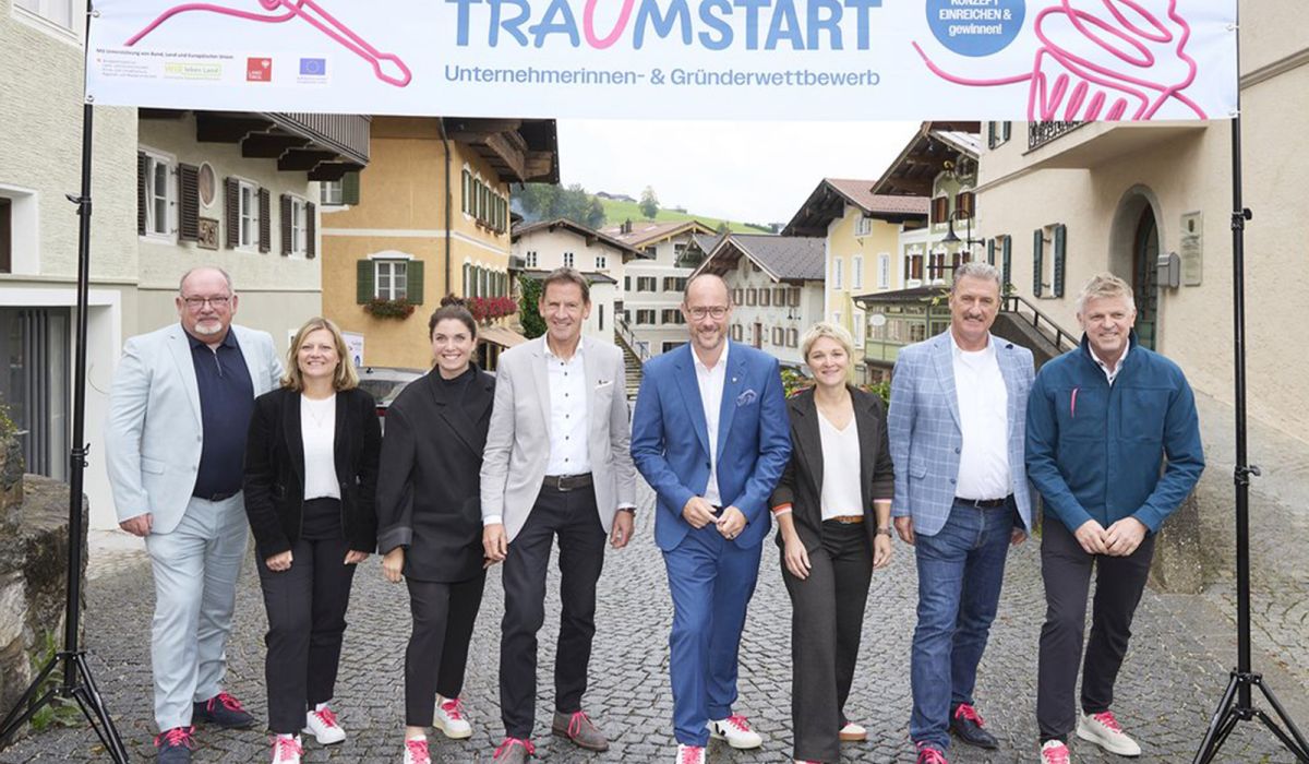 TRAUMSTART Startlinie des Unternehmer:innen- und Gründerwettbewerbs
