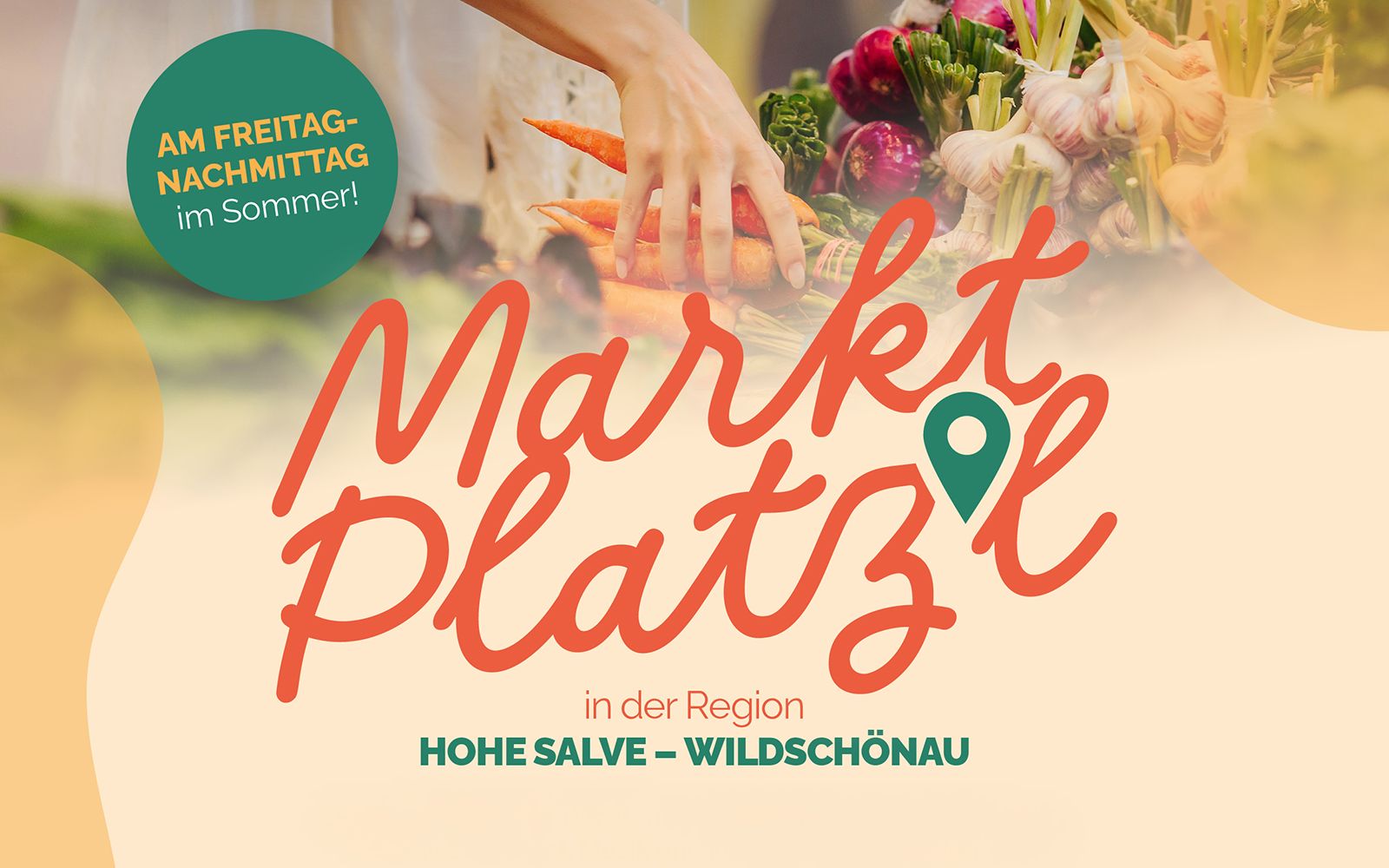 Flyer vom Marktplatzl 2025 in der Region Hohe Salve Wildschönau