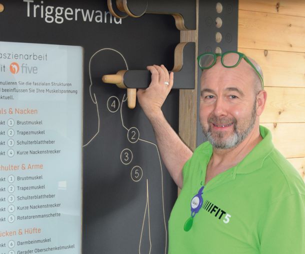 Guido Lang vom WiWi-Mitgliedsbetrieb FIT5 Bewegungsboutique